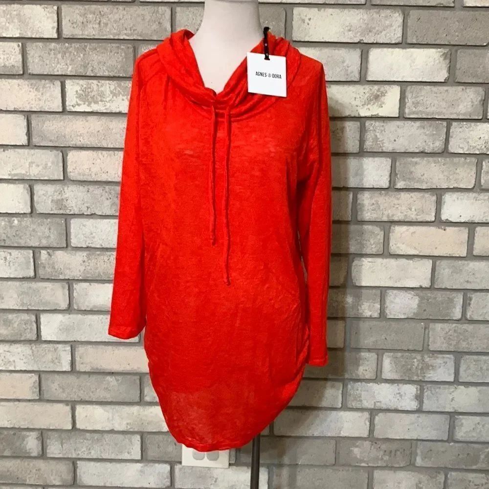NWT & NWOT Agnes& Dora light sweater/ warm raglan cowl neck top select size